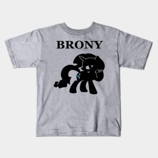 Rarity Brony Kids T-Shirt